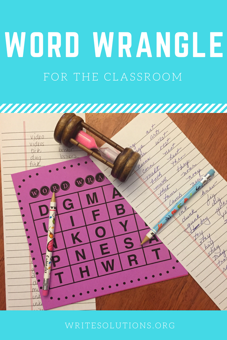 Classroom Word Game